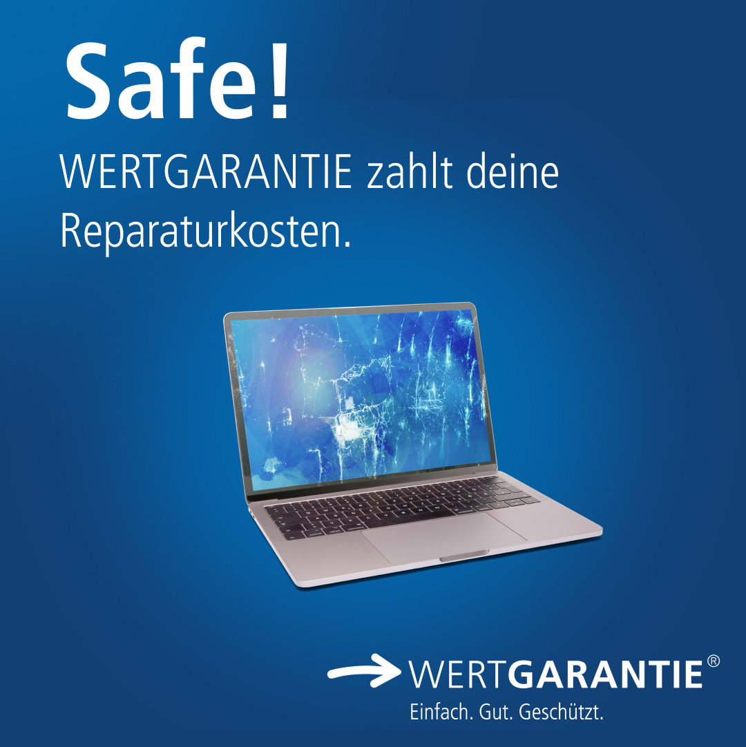 WERTGARANTIE Sofortschutz für Ihre Geräte